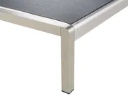 Aurinkotuoli FOSSATO kallistettava Metalli Musta_448707