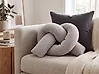 Throw Cushion GLADIOLUS 172 x 14 cm Boucle Grey Solid