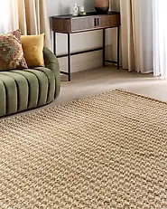 Rug ARAPTEPE Beige 160 x 230 cm Jute_1183607