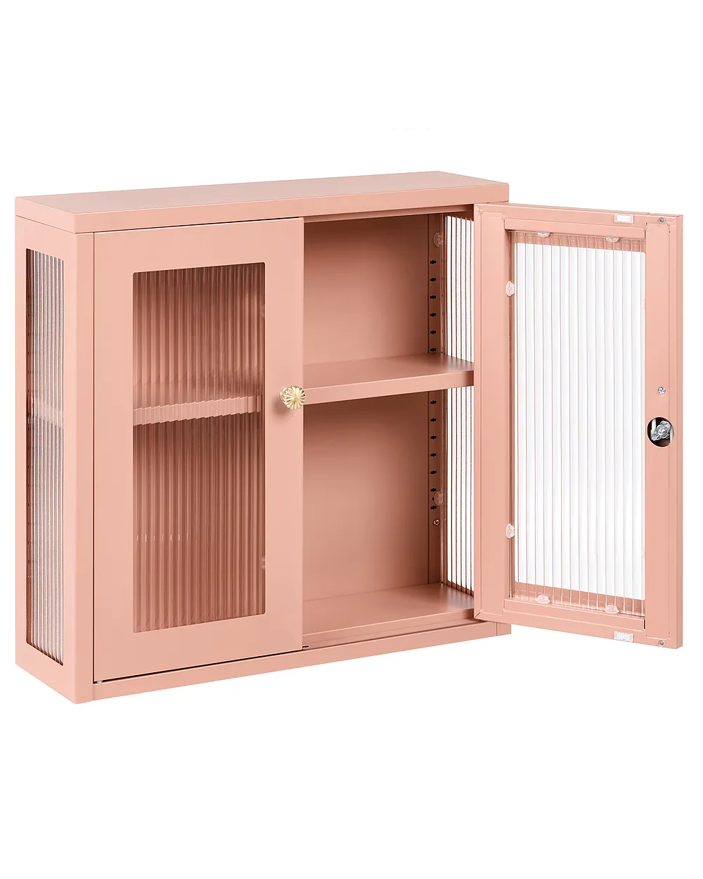 Seinäkaappi HARLYN 60 cm Metalli Persikka_1160900