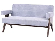 Living Room Set TAMRE Chenille Light Blue/ Dark Brown_1185310
