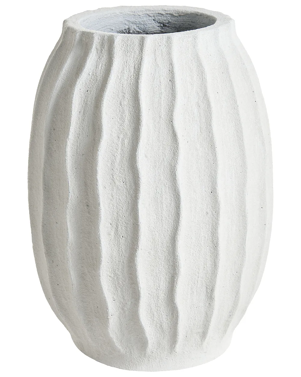Plant Pot LUNGAU 35 cm White