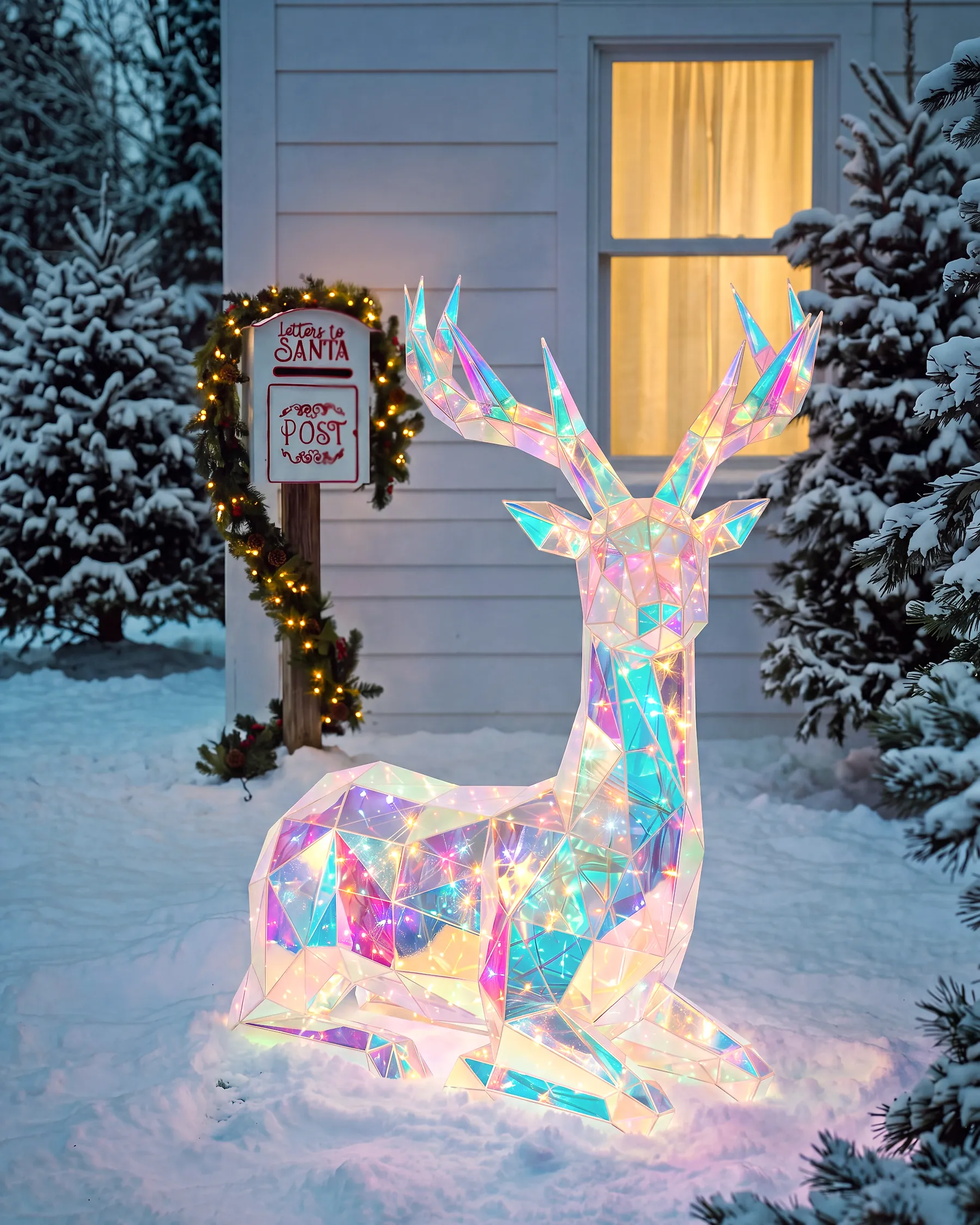 Ulkokoriste LED-valo SIEVI 64 cm Poro Monivärinen_1175681