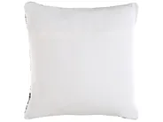 Set of 2 Decorative Cushions HAZRO 45 x 45 cm Cotton Black Geometric Pattern_802272