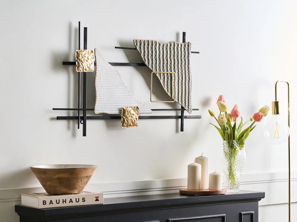 Wall Decor PORTMARNOCK Metal 45 cm Multicolour