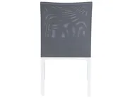 Garden Dining Set 6 Seater BACOLI with Cushions Metal Grey_679188