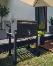 Charcoal BBQ Grill PAVLOF Metal Black_933222