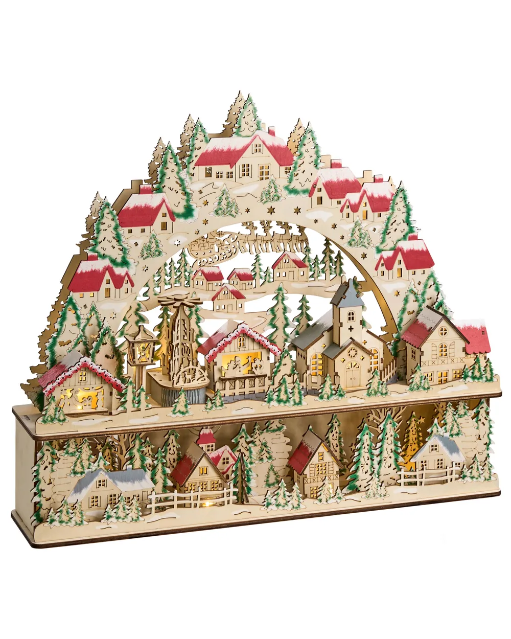 Christmas Decoration LED BOLKESJO 39 cm Light Brown