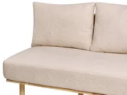 Sofa 2 Seater SALO with Tables Boucle Beige_932588