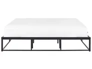 Bed Metal VIRY 180 x 200 cm (EU Super King) Black_902631