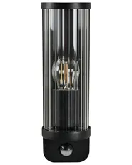 Outdoor Wall Light MOSSAT with Motion Sensor Black_1102794