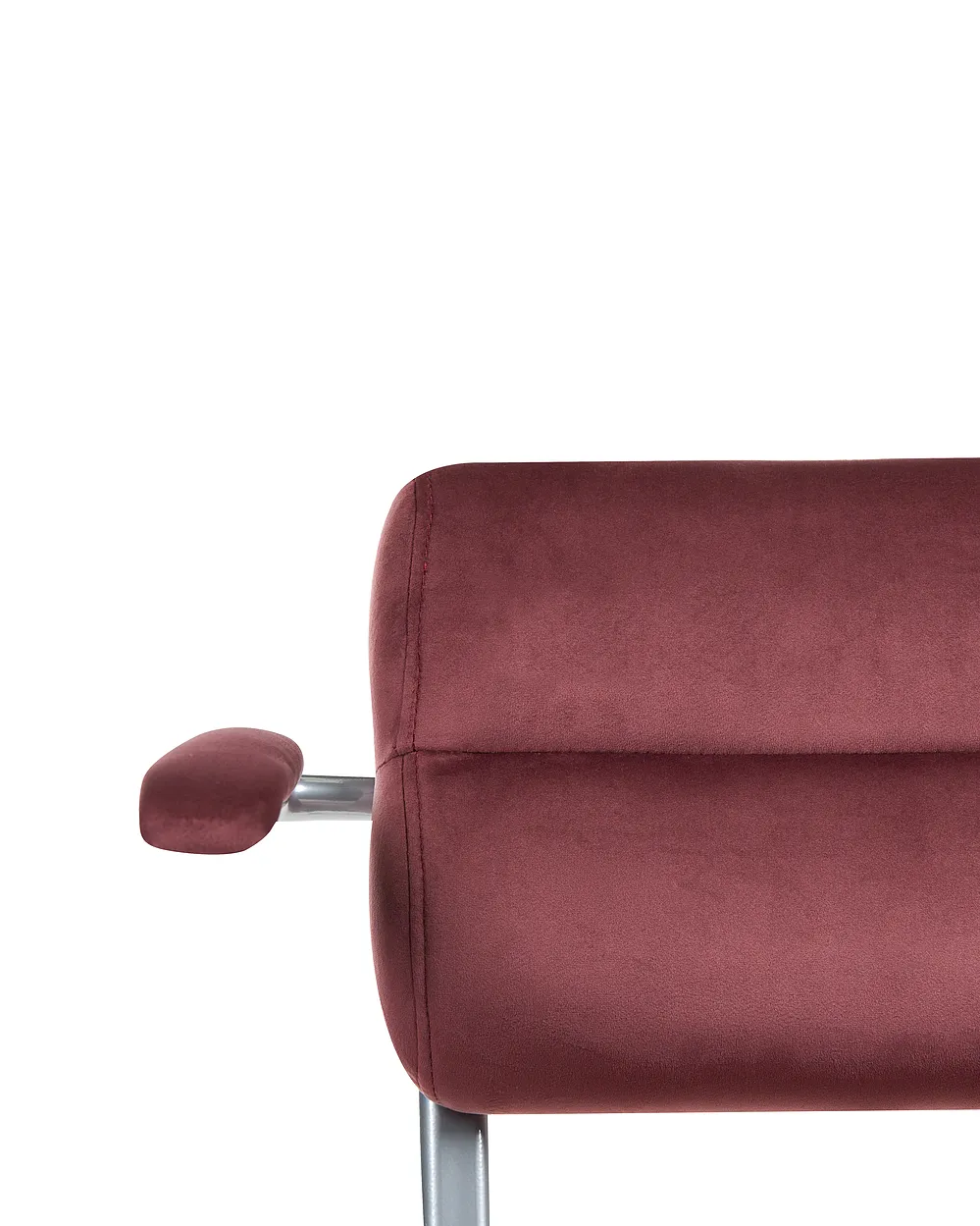Desk Chair CANDOR Velvet Burgundy_1136774