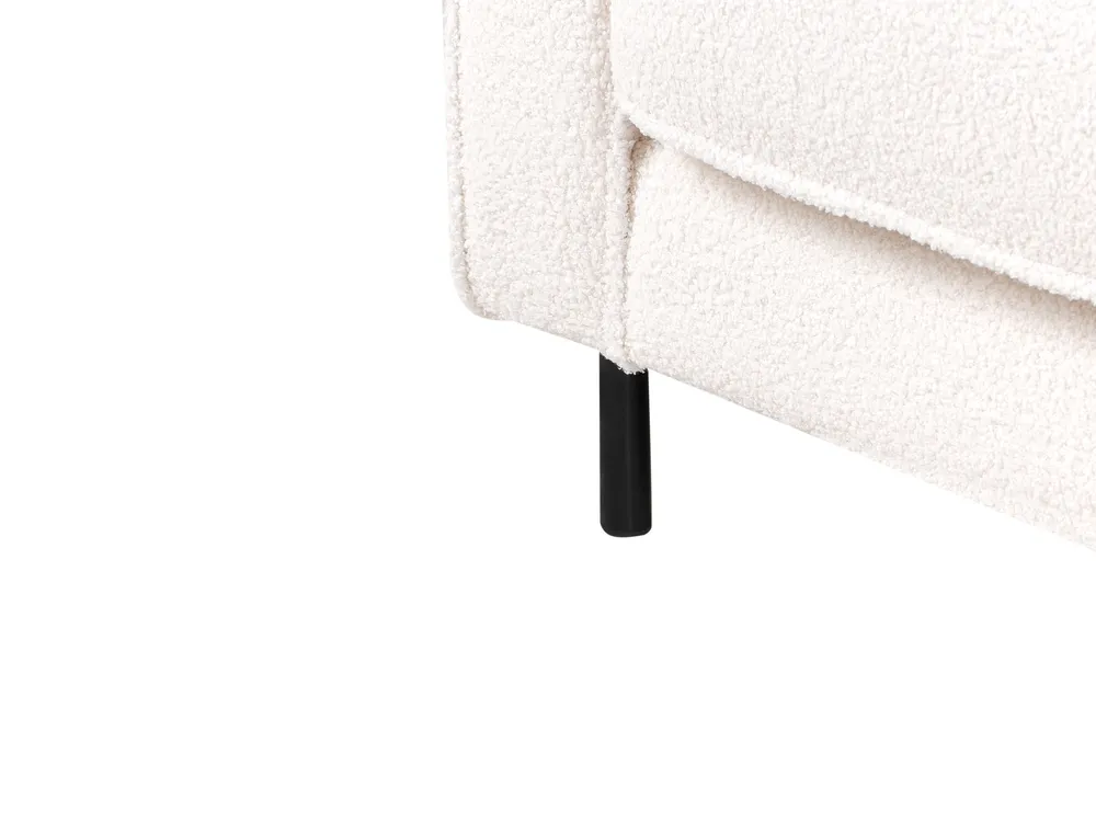 Sofa 3 Seater SAVALEN Boucle White_964491