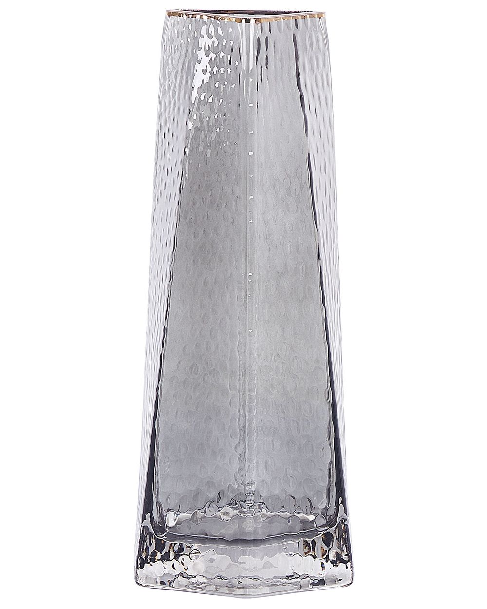 Kukkamaljakko LILAIA 27 cm Lasi Harmaa