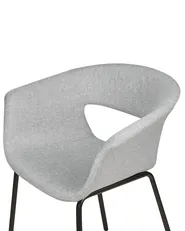Set med 2 matstolar ELMA Ljusgrå_1032203