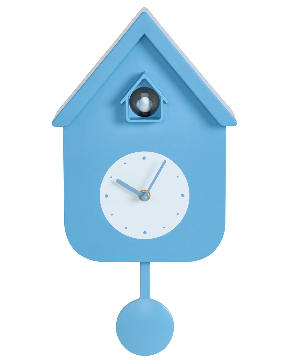 Pendulum clock BONNEVAL 24 cm with Cuckoo Blue