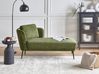 Right-Hand Chaise Longue ARTHEZE Fabric Dark Green