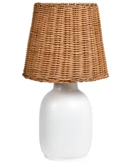 Table Lamp BARTANG Ceramic White_1002867