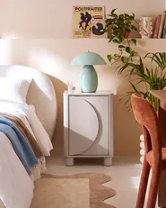 Sängbord TOMINGLEY Beige_1134980