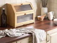 Bread Bin CROQUANT Bamboo Light Brown_1069336