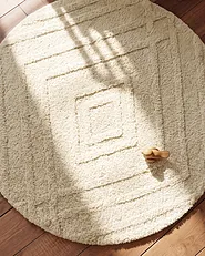 Kids Rug TURTUK  Light Beige ø 120 cm Cotton_1135362