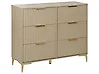 Lipasto 6 laatikolla WALCOTT Beige