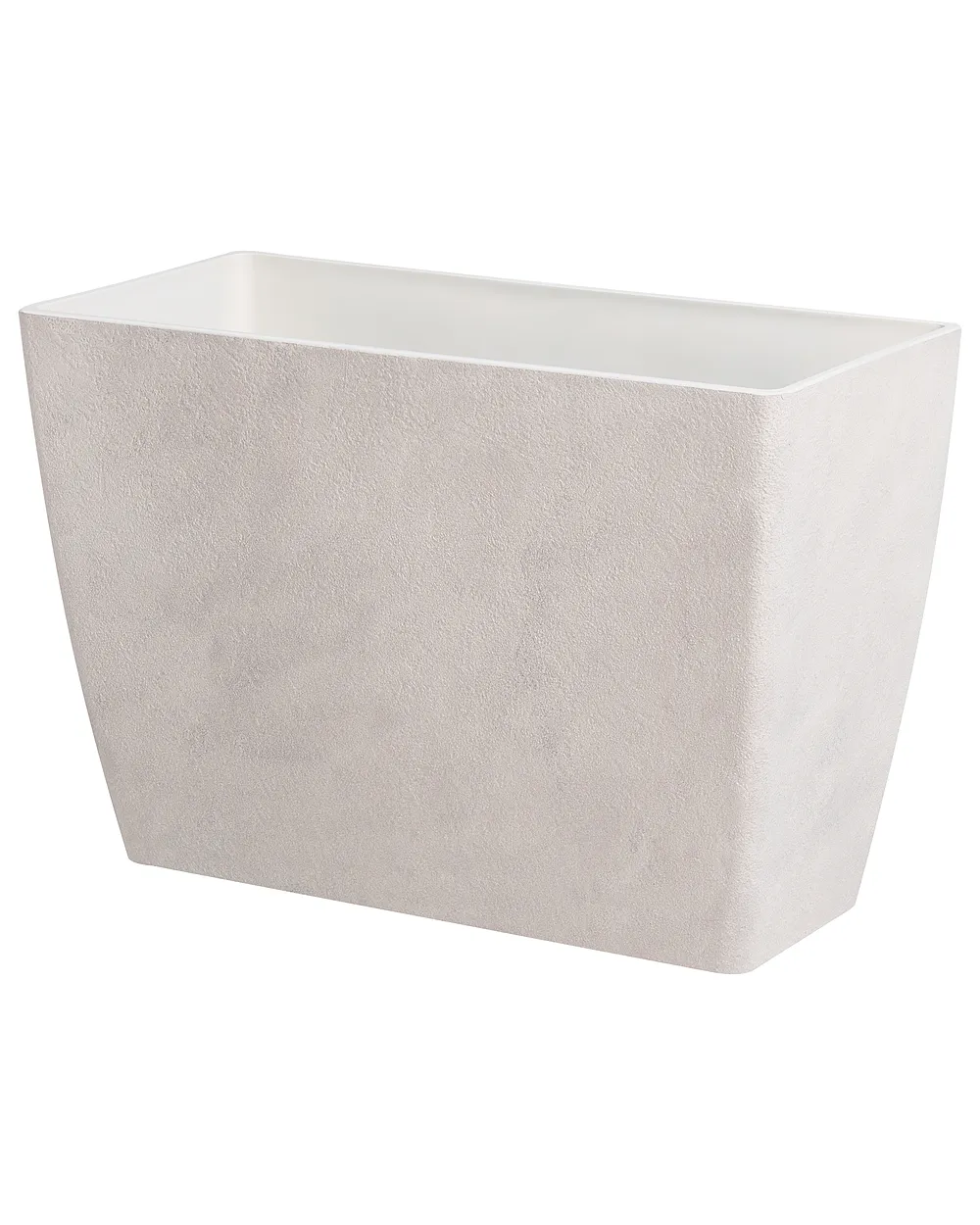 Sett med 2 plantepotter SILENEV 59 cm Lysegrå_1133002