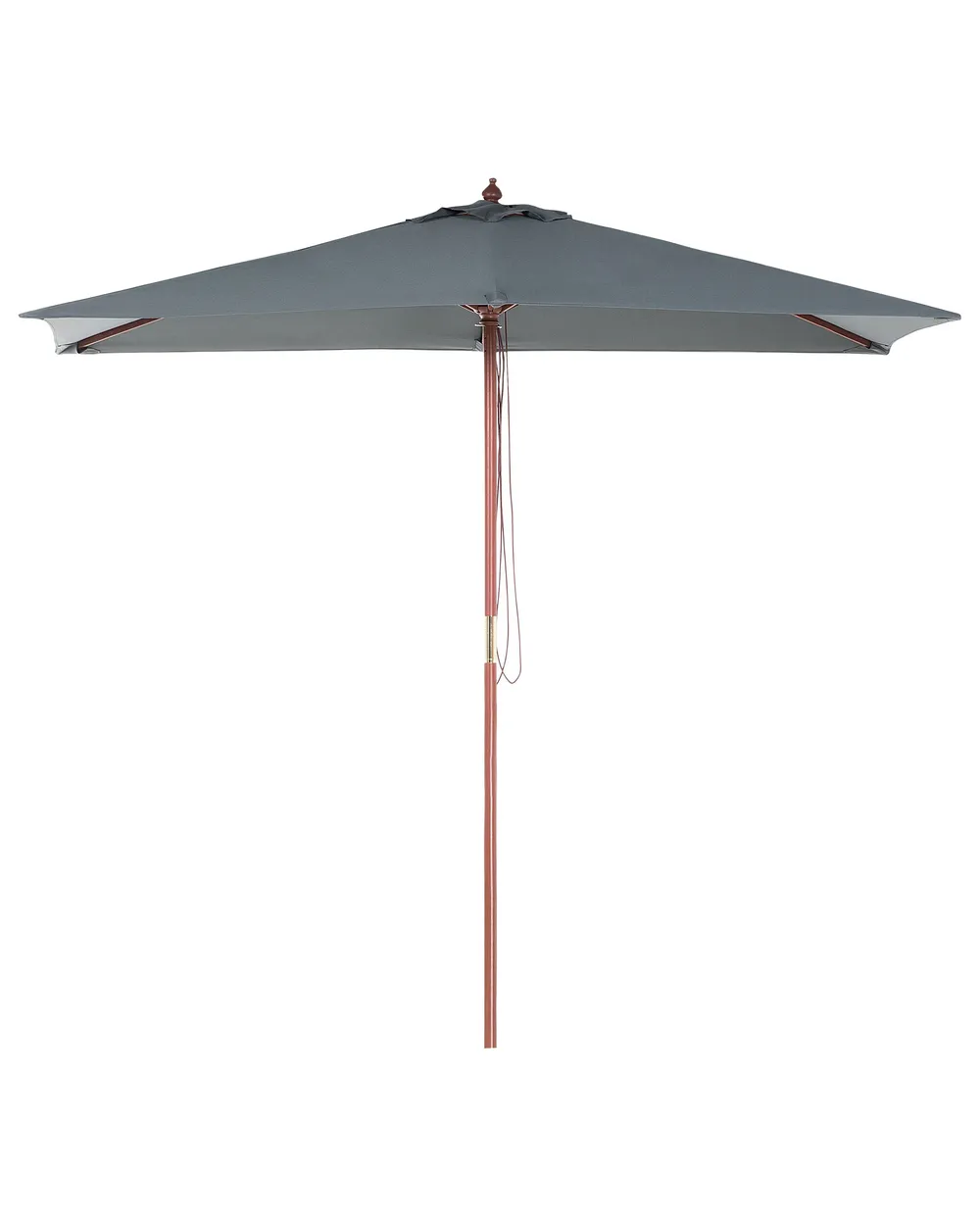 Market Parasol 195 cm FLAMENCO Dark Grey