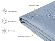 Rain Cover CHUVA 110 cm 100 cm 70 cm Grey_929757