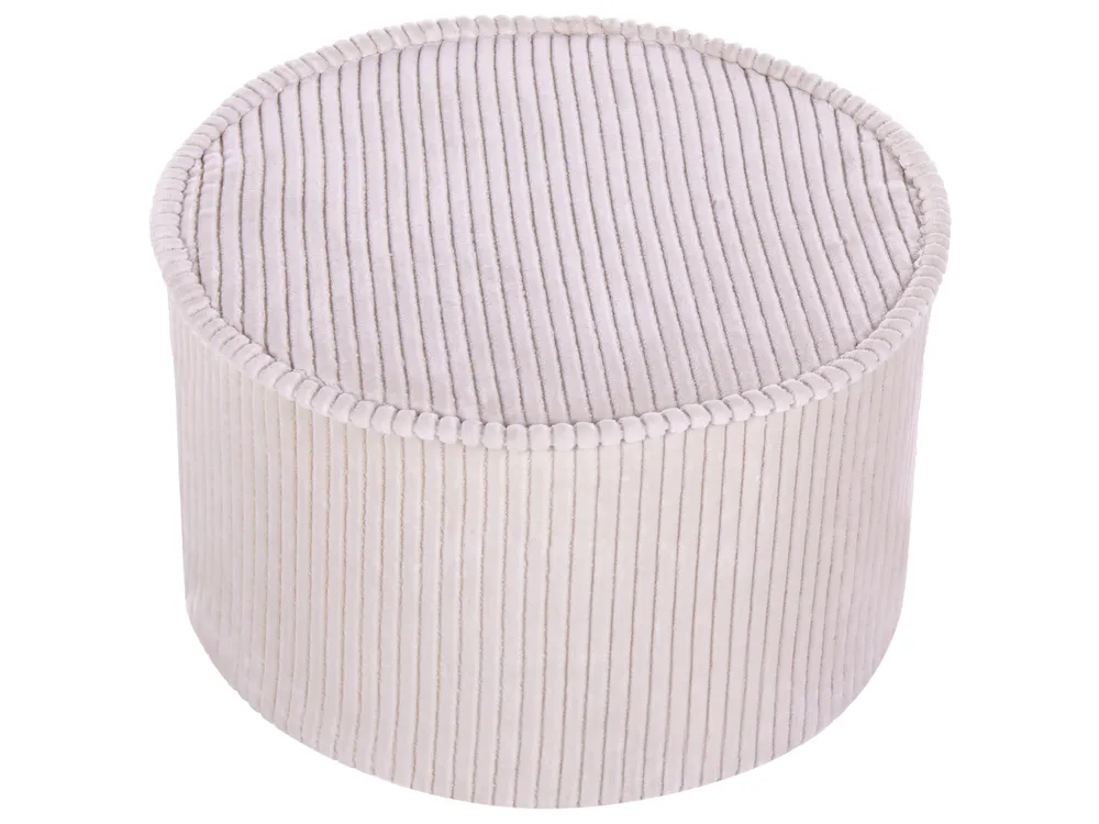 Pouffe ZIKRIA Velvet Light Beige_950293