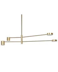 Pendellampa BANDON Metall Guld_847549
