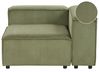 Corner Seat ARDAL Corduroy Green Left Hand