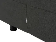 Adjustable Bed without Headboard Fabric DUKE II 90 x 200 cm (EU Single) Dark Grey_987322