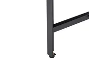 2 Piece Outdoor Kitchen Set with Sink MAENZA Black Metal_981453