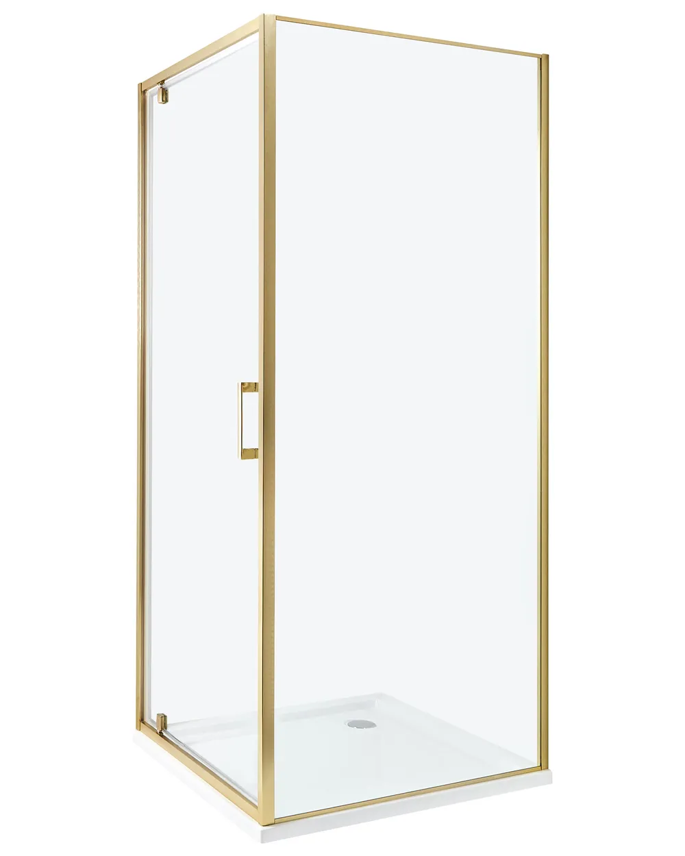 Shower Enclosure DARLI 800 x 800 x 1850 mm Gold