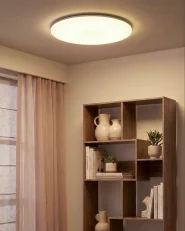LED Ceiling Lamp VEYA with Remote with Dimmer White_1131516