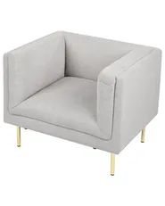 Armchair MOEN Fabric Light Grey_913269