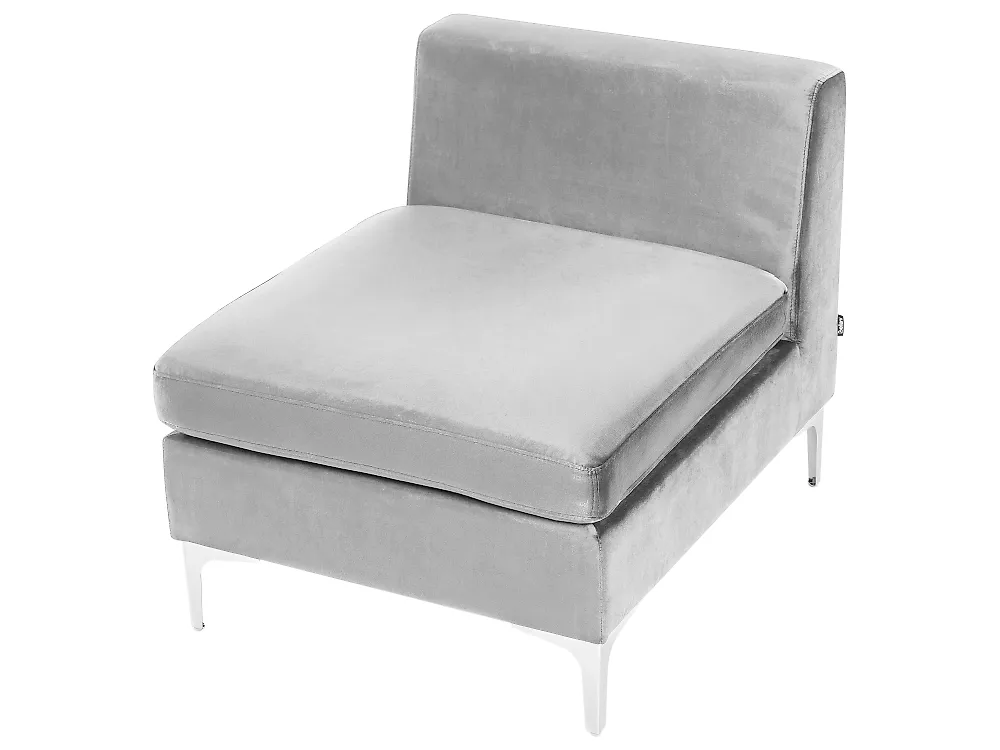 1-Seat Section EVJA Velvet Grey_1185386