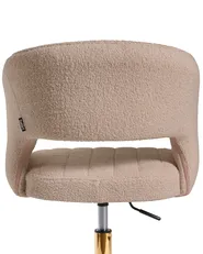Desk Chair KATONAH Boucle Beige_1099435