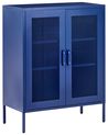 Cabinet WAKATIPU Metal Navy Blue