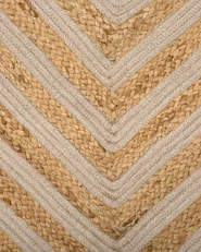 Rug PIRLI Beige 80 x 150 cm Jute_757922