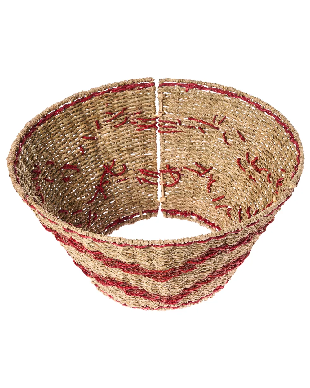 Christmas Tree Collar HIVER 43 cm Seagrass Red_1011279
