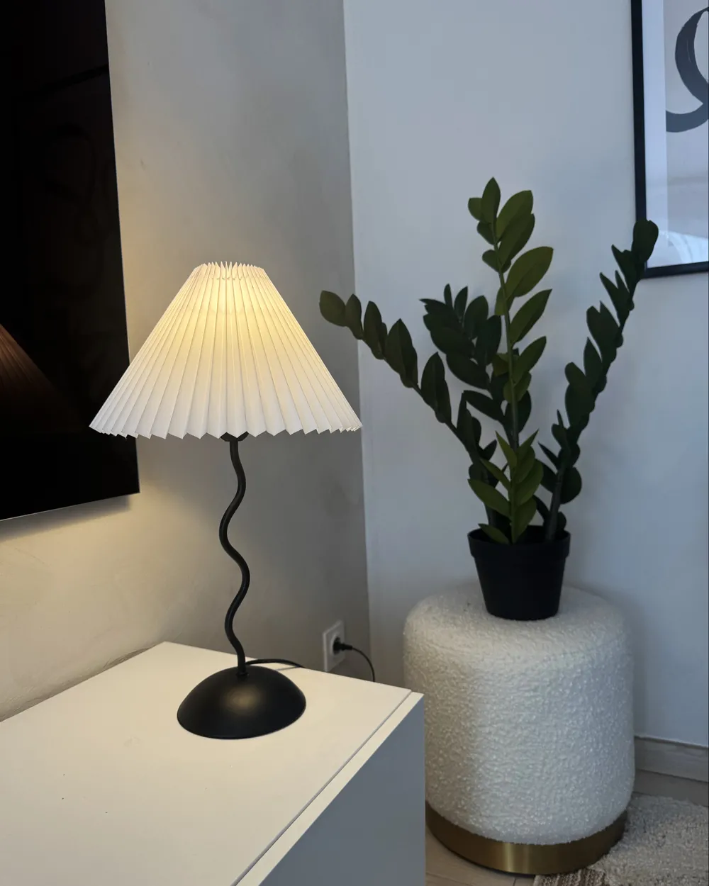 Table Lamp JIKAWO Metal Black_1017497