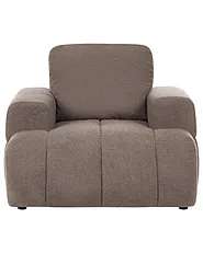 Lenestol NARILLA Bouclé Gråbrun_1161488