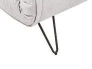 Sofa Bed 2 Seater VESTFOLD Fabric Light Grey_930440