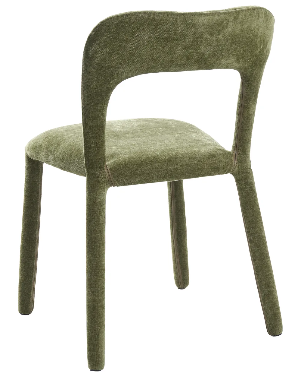 Set of 2 Chairs LAKEVILLE Chenille Green_1116887