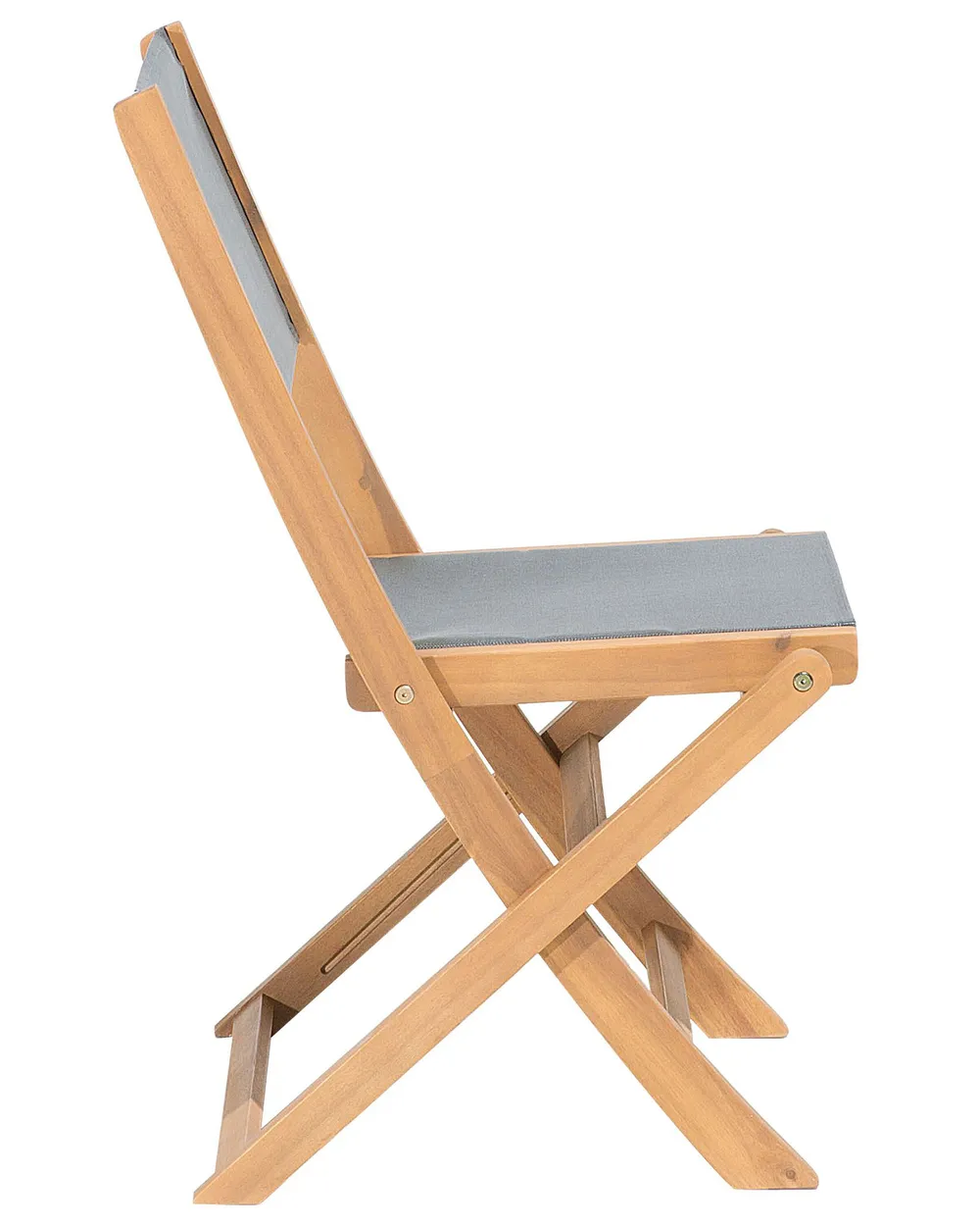 Set of 2 Garden Chairs CESANA Acacia Wood Light Brown_716851