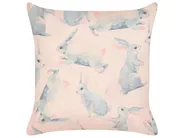 Set med 2 prydnadskuddar RATIBIDA Bomull 45 x 45 cm Rosa_879416