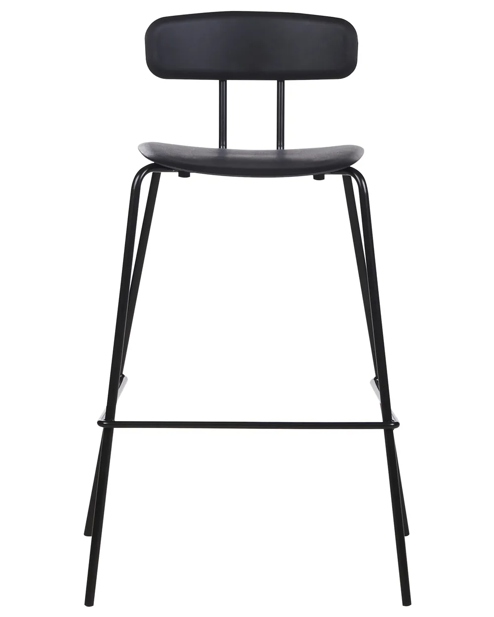 Set med 2 barstolar SIBLEY Svart_902787