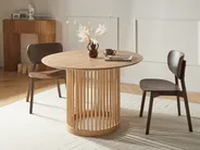 Dining Table BOYLE Light Oak 110 cm 110 cm_1027518